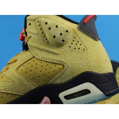 Travis Scott x Air Jordan 6 Yellow CN1084-300 Mustard Yellow/University Red/Black Mens Womens Shoes