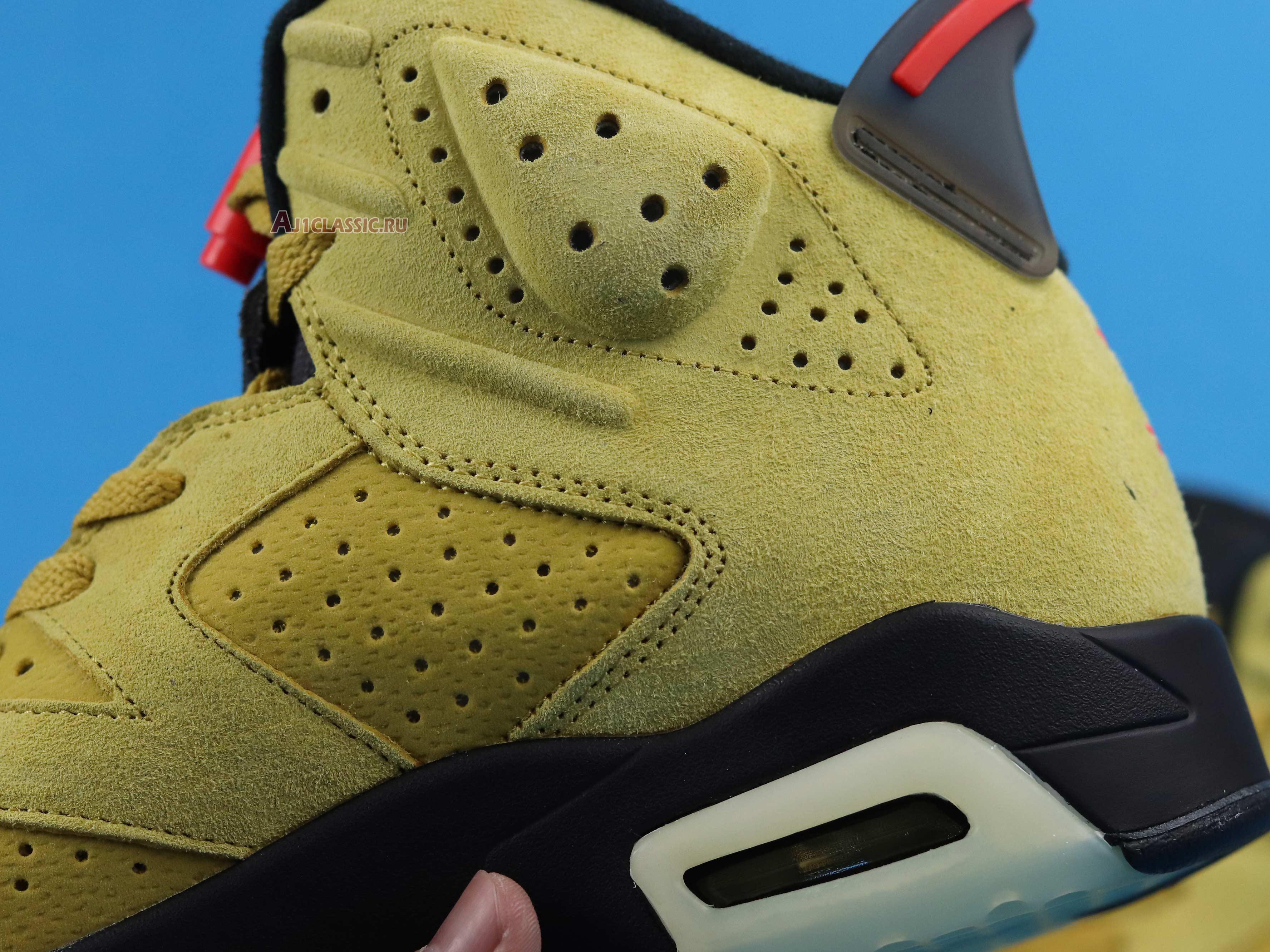 New Travis Scott x Air Jordan 6 "Yellow" CN1084-300 Shoes