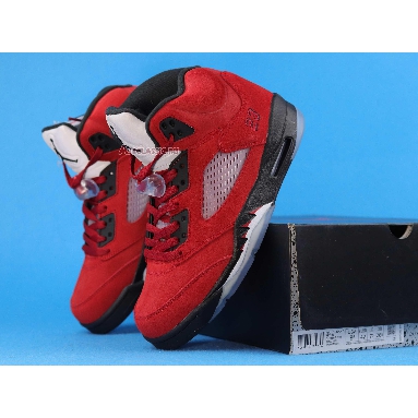 Air Jordan 5 Retro Raging Bull 2021 DD0587-600 Varsity Red/Black/White Mens Womens Shoes