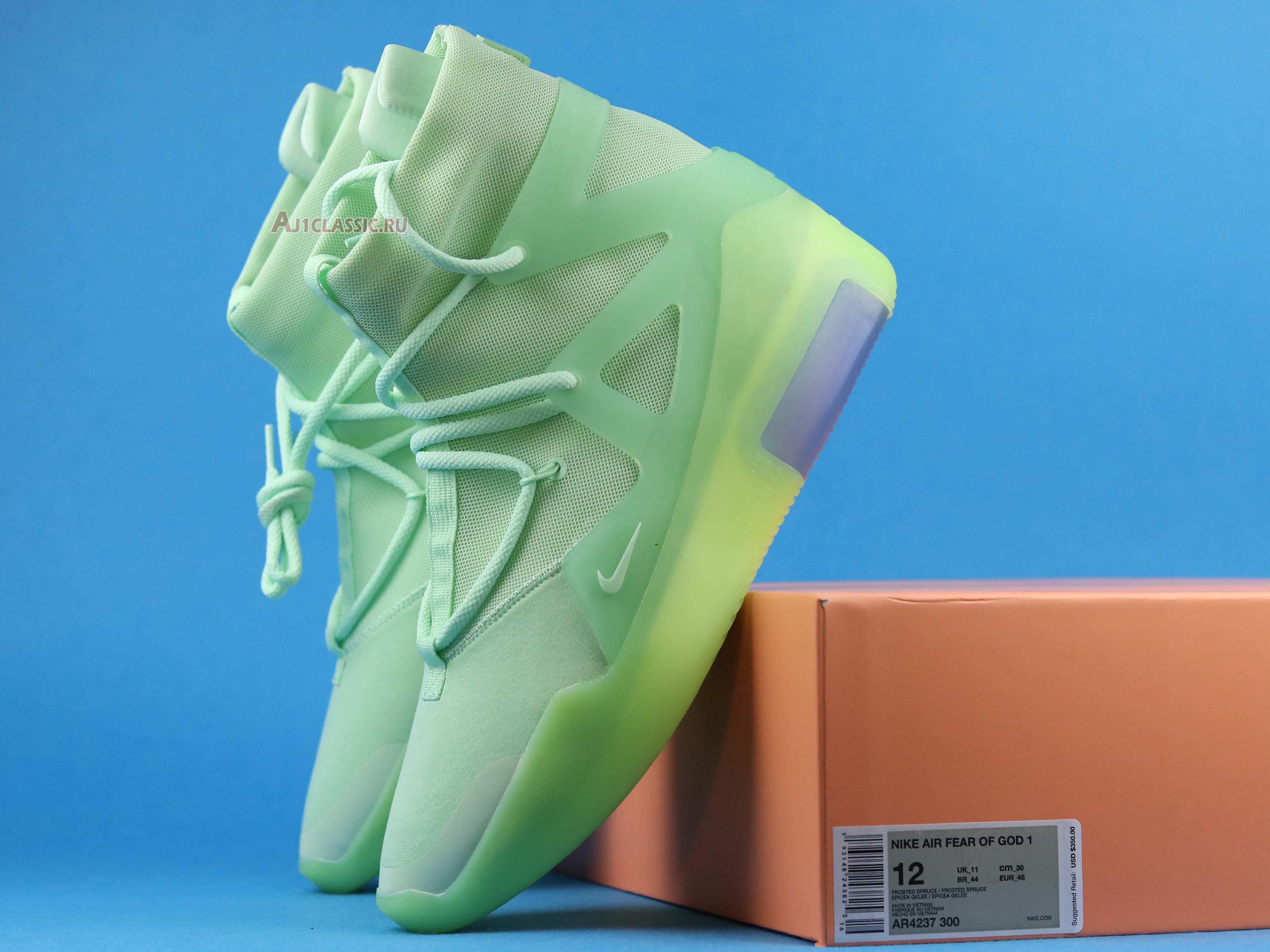 New Air Fear Of God 1 "Frosted Spruce" AR4237-300 Shoes