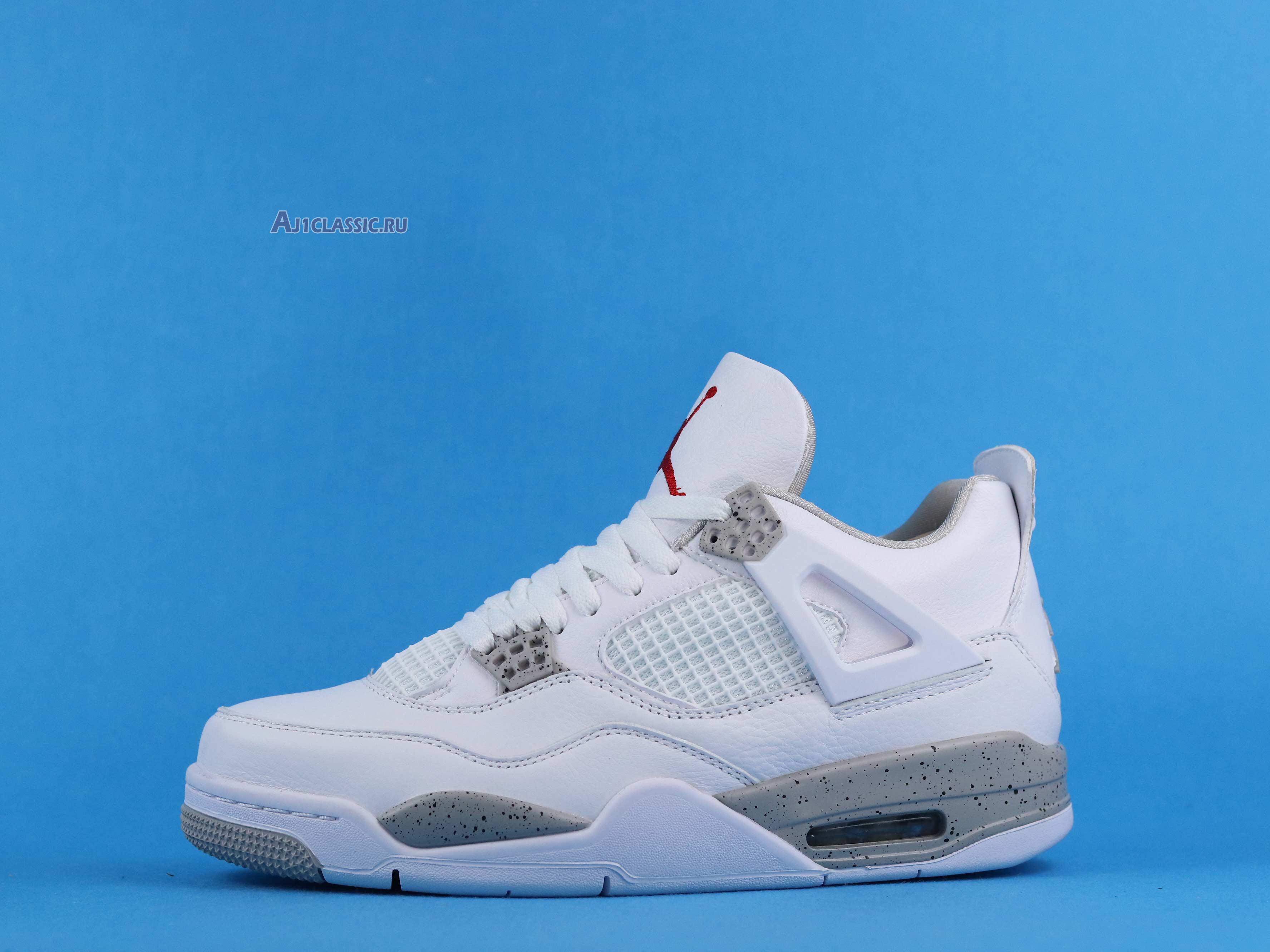 New Air Jordan 4 Retro "White Oreo" CT8527-100 Shoes