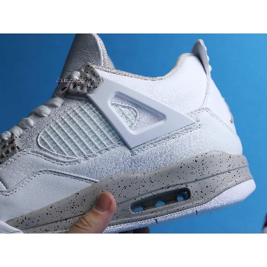 Air Jordan 4 Retro White Oreo CT8527-100 White/Tech Grey/Black/Fire Red Mens Womens Shoes