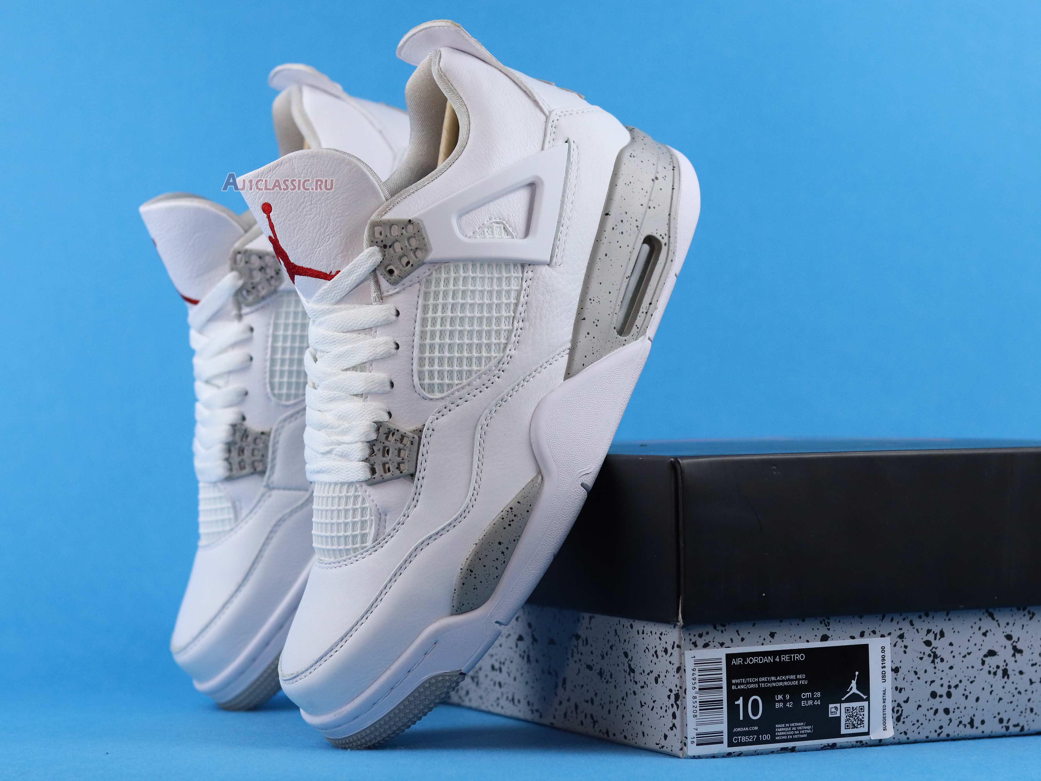 Air Jordan 4 Retro "White Oreo" CT8527-100