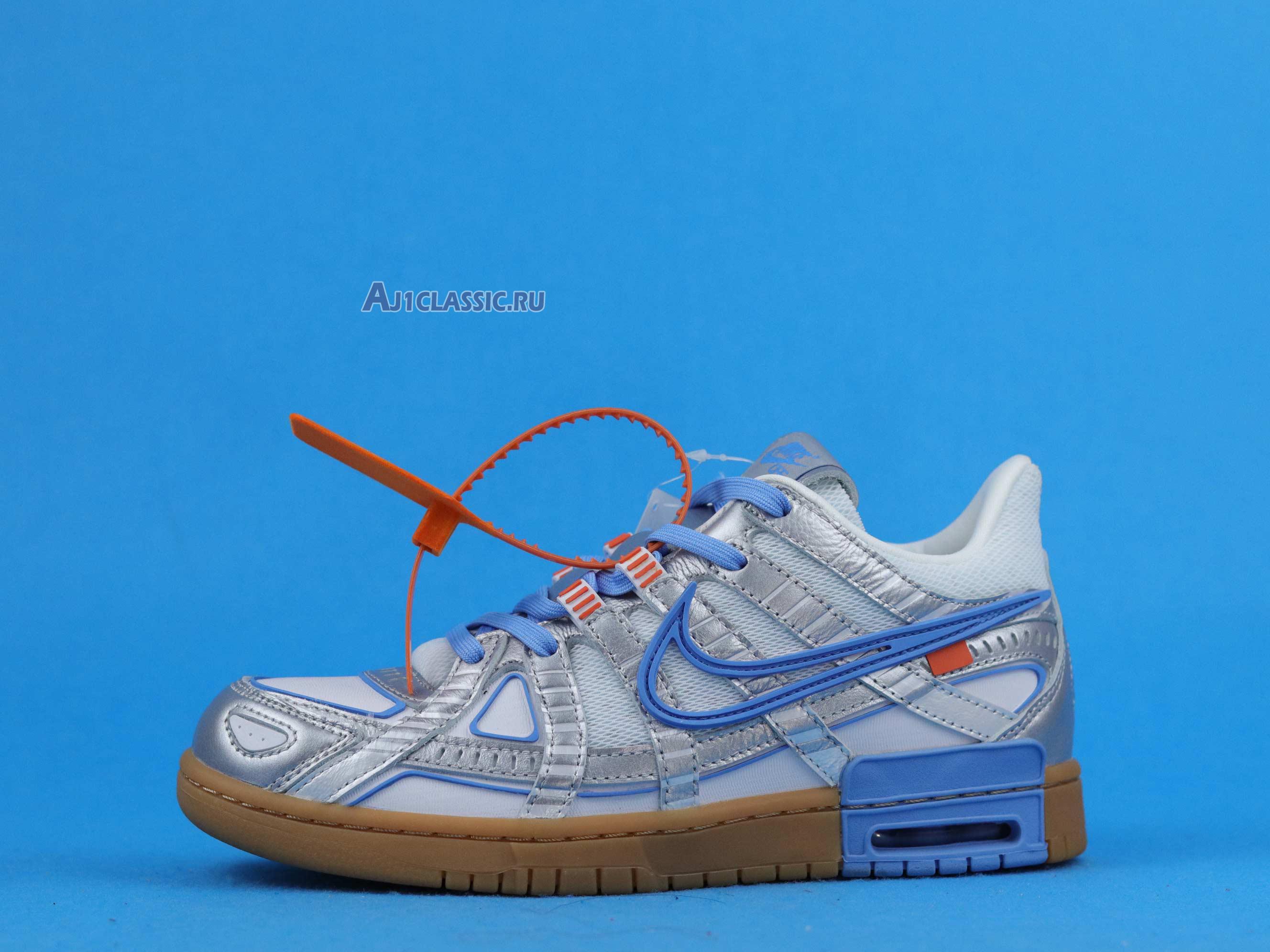 New Off-White x Air Rubber Nike Dunk "University Blue" CU6015-100 Shoes