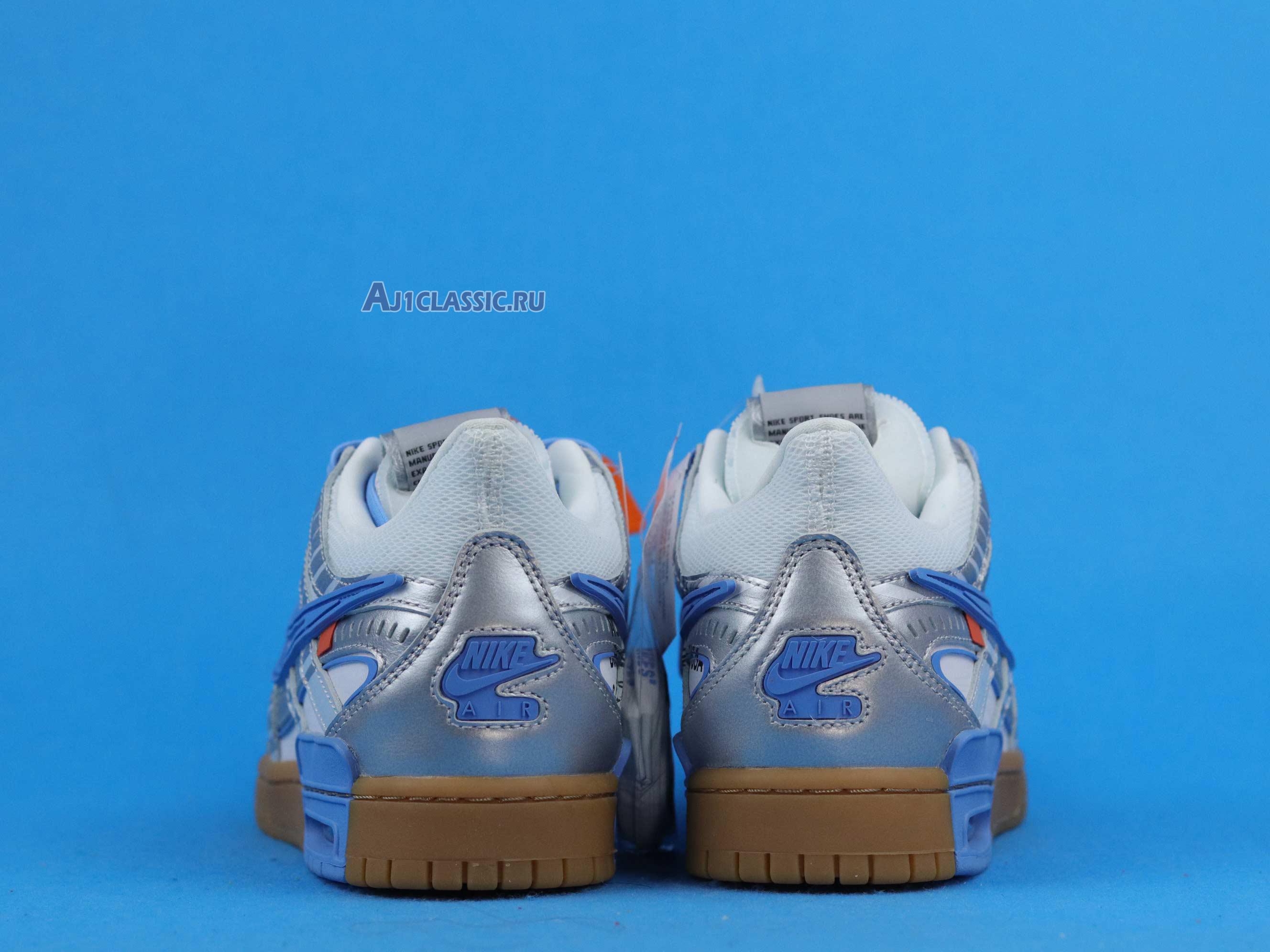 New Off-White x Air Rubber Nike Dunk "University Blue" CU6015-100 Shoes