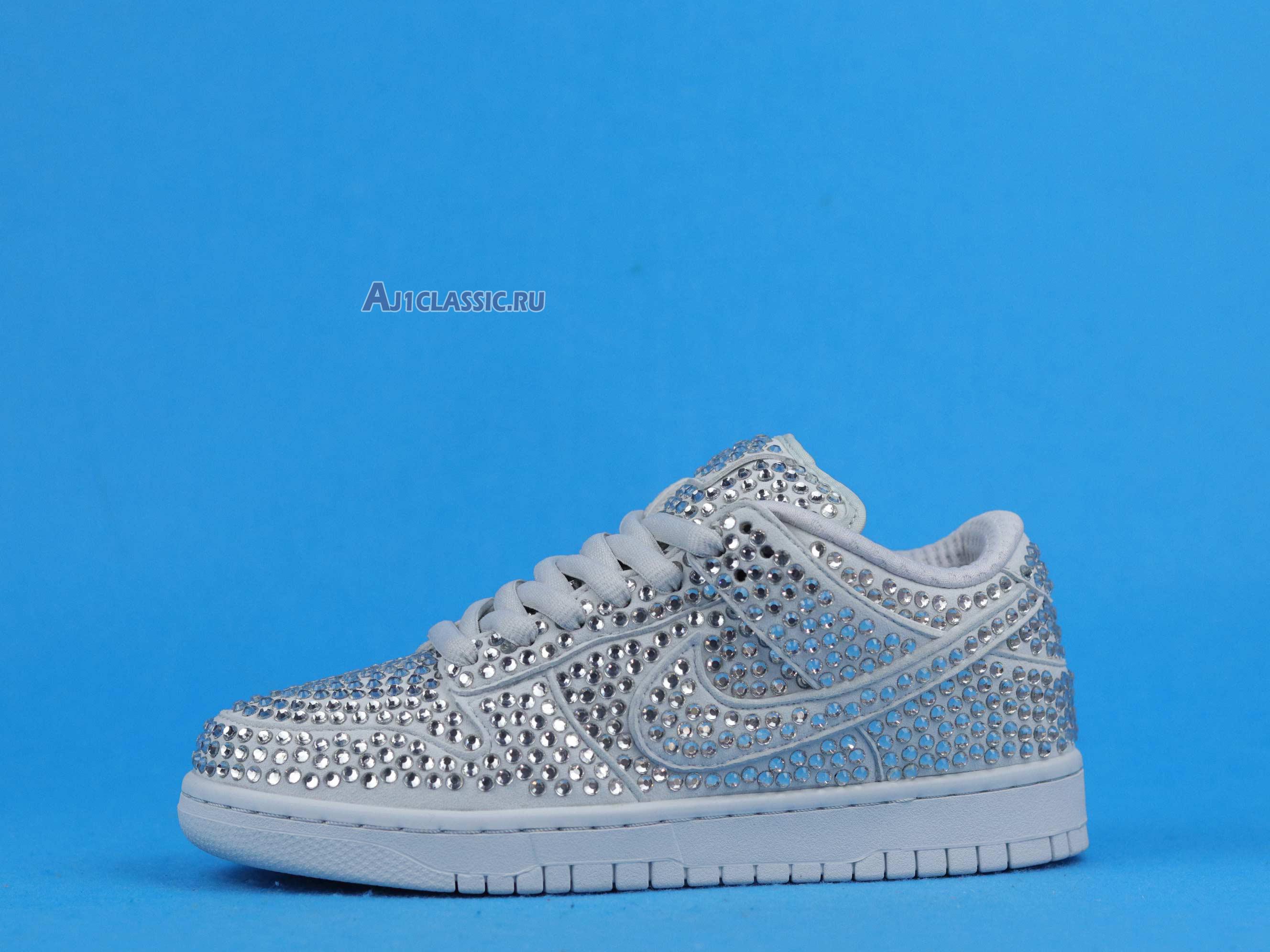 Cactus Plant Flea Market x Swarovski x Dunk Low "Pure Platinum" CZ2670-001