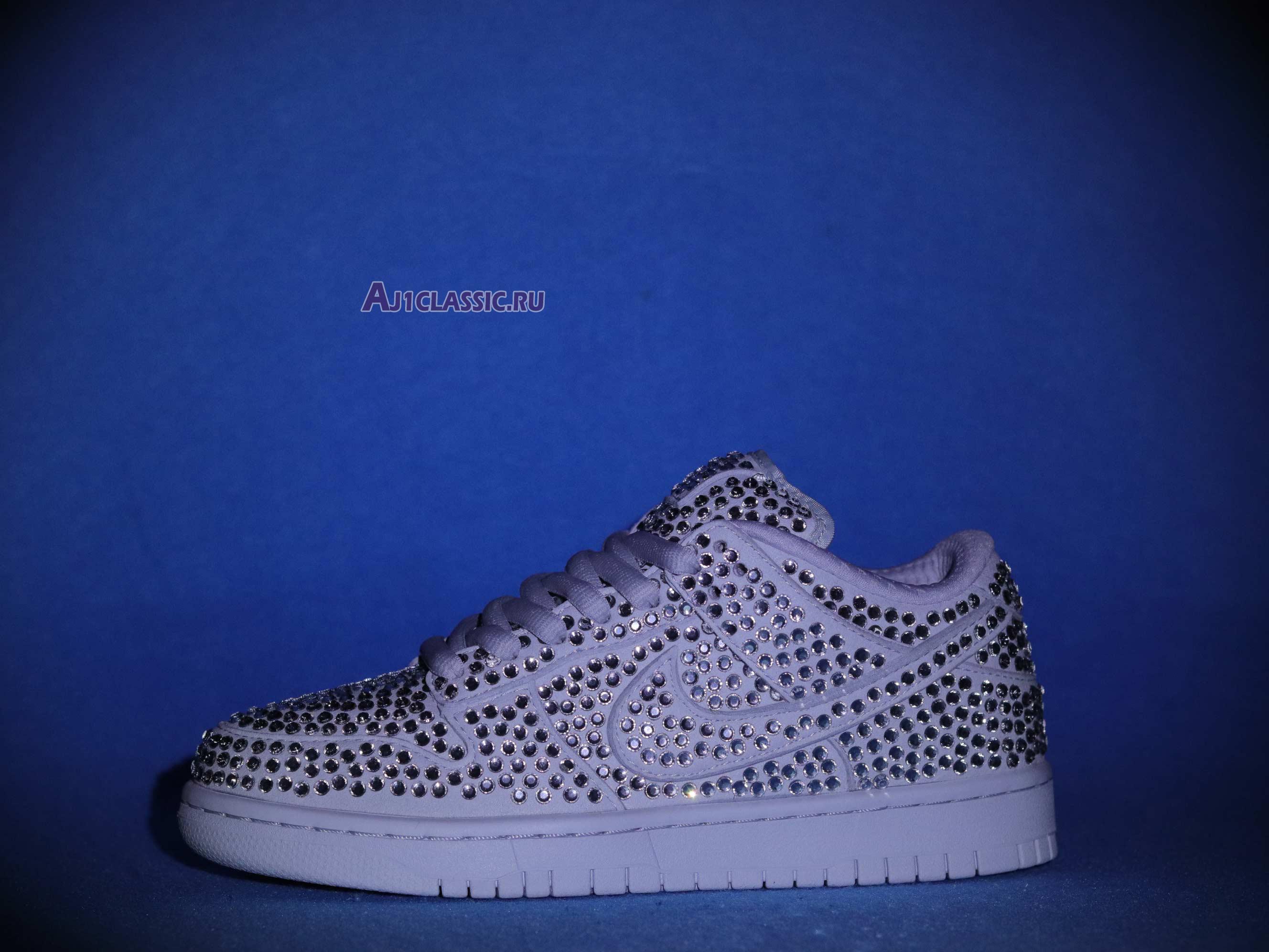 Cactus Plant Flea Market x Swarovski x Dunk Low "Pure Platinum" CZ2670-001