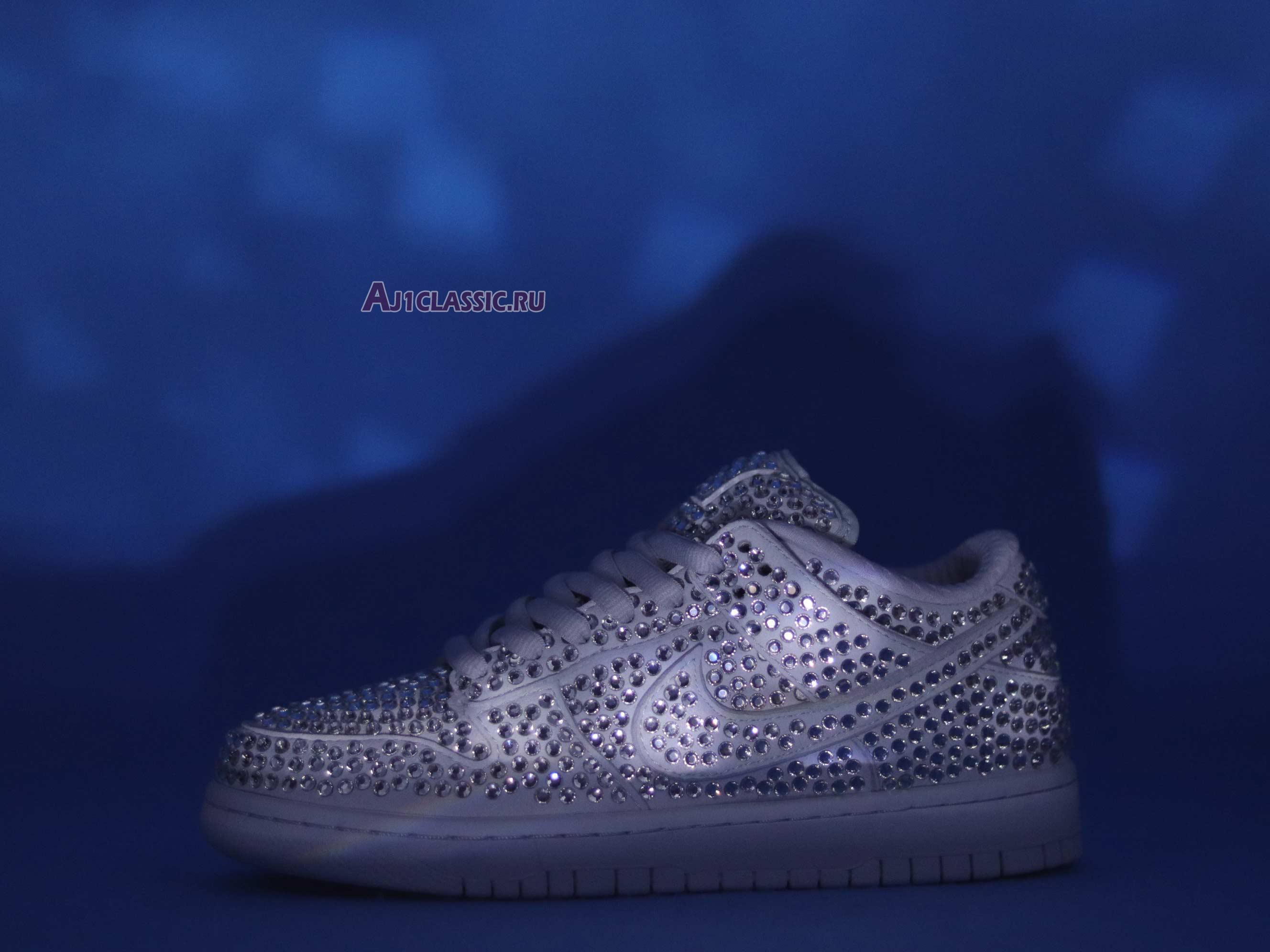 Cactus Plant Flea Market x Swarovski x Dunk Low "Pure Platinum" CZ2670-001