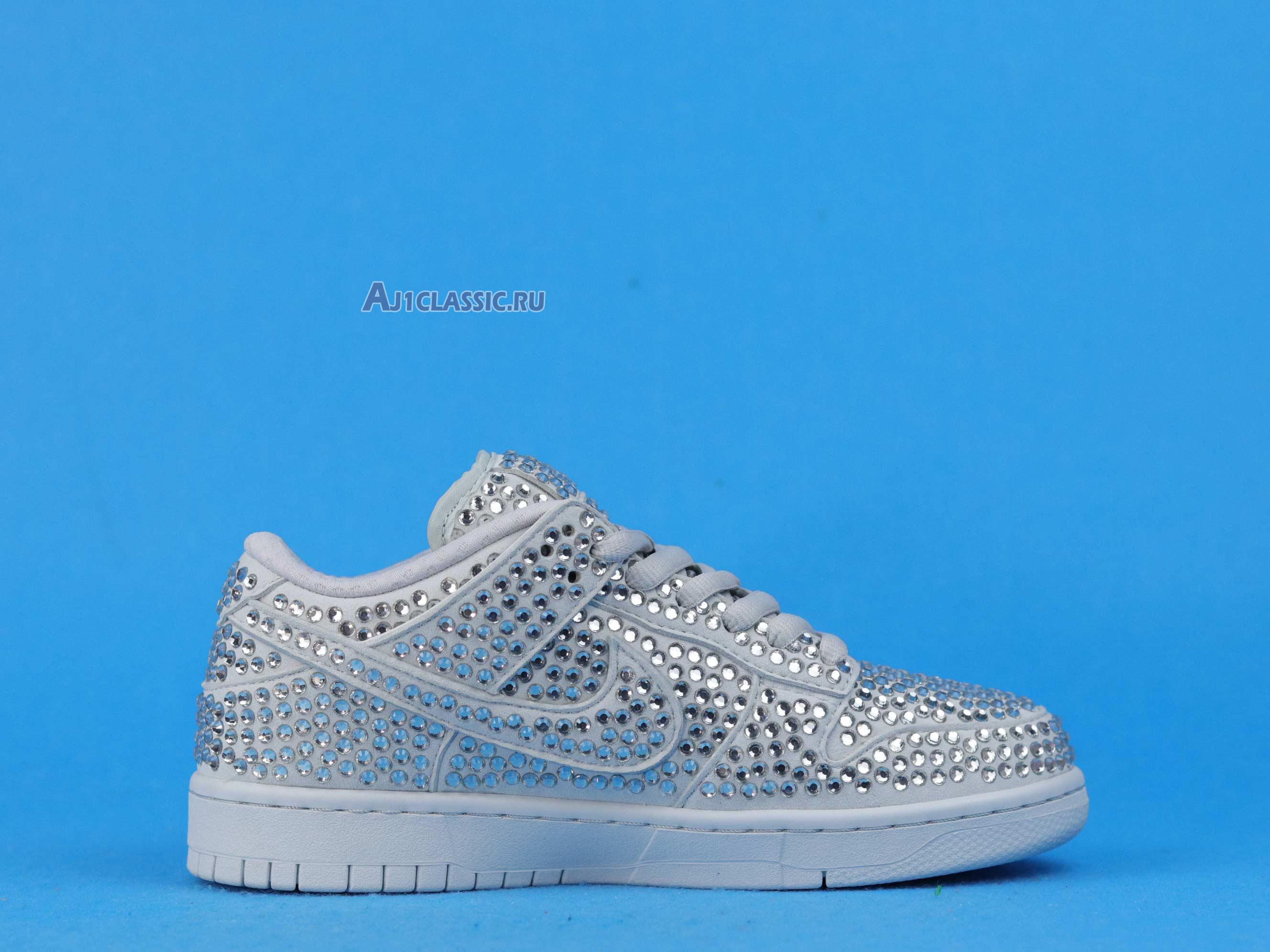 Cactus Plant Flea Market x Swarovski x Dunk Low "Pure Platinum" CZ2670-001