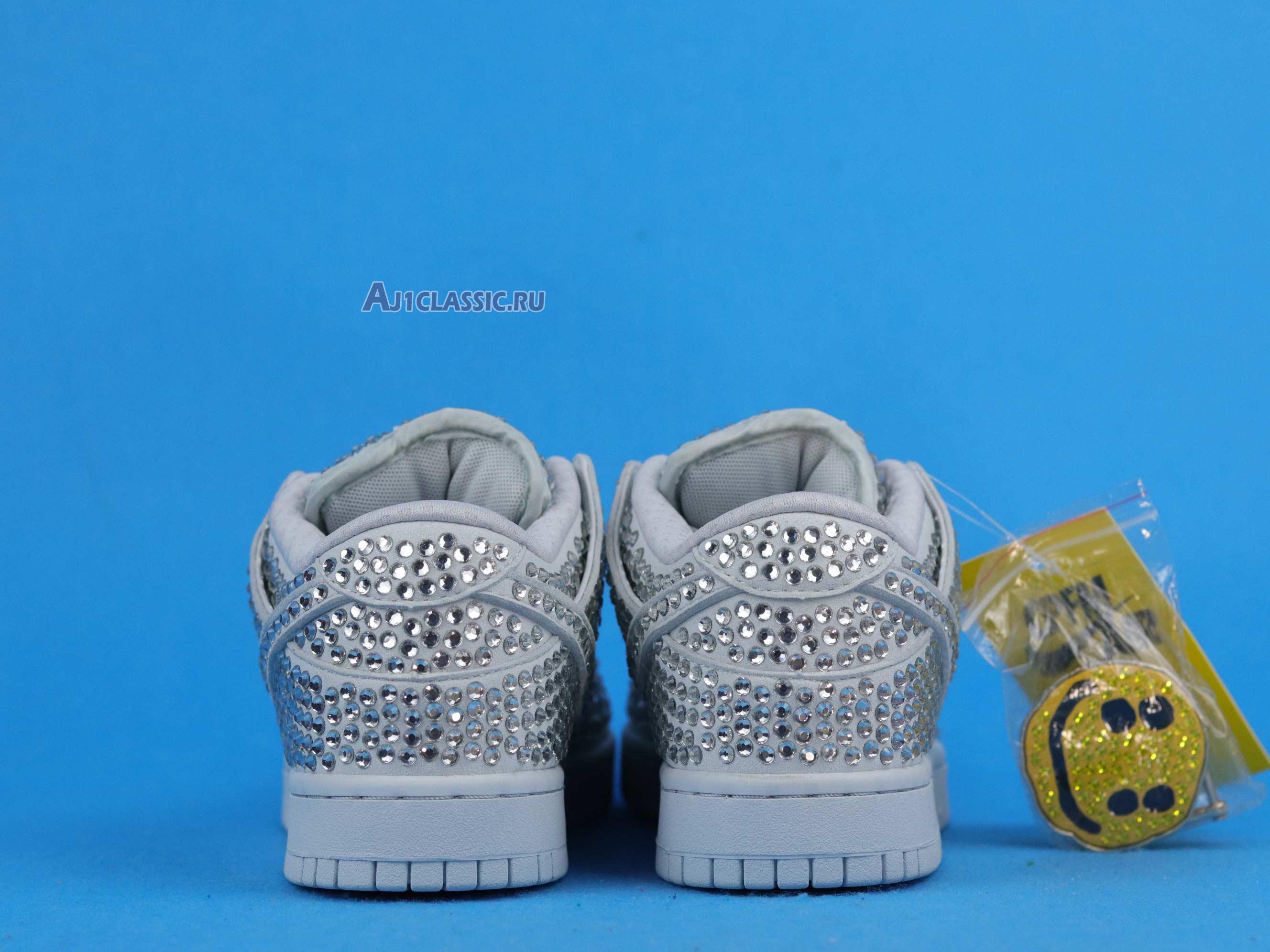 Cactus Plant Flea Market x Swarovski x Dunk Low "Pure Platinum" CZ2670-001