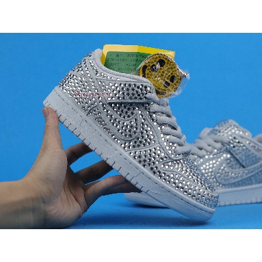 Cactus Plant Flea Market x Swarovski x Dunk Low Pure Platinum CZ2670-001 Pure Platinum/Pure Platinum Sneakers