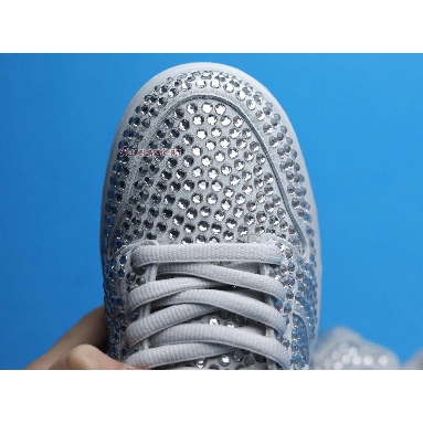 Cactus Plant Flea Market x Swarovski x Dunk Low Pure Platinum CZ2670-001 Pure Platinum/Pure Platinum Mens Womens Shoes