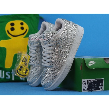 Cactus Plant Flea Market x Swarovski x Dunk Low Pure Platinum CZ2670-001 Pure Platinum/Pure Platinum Sneakers