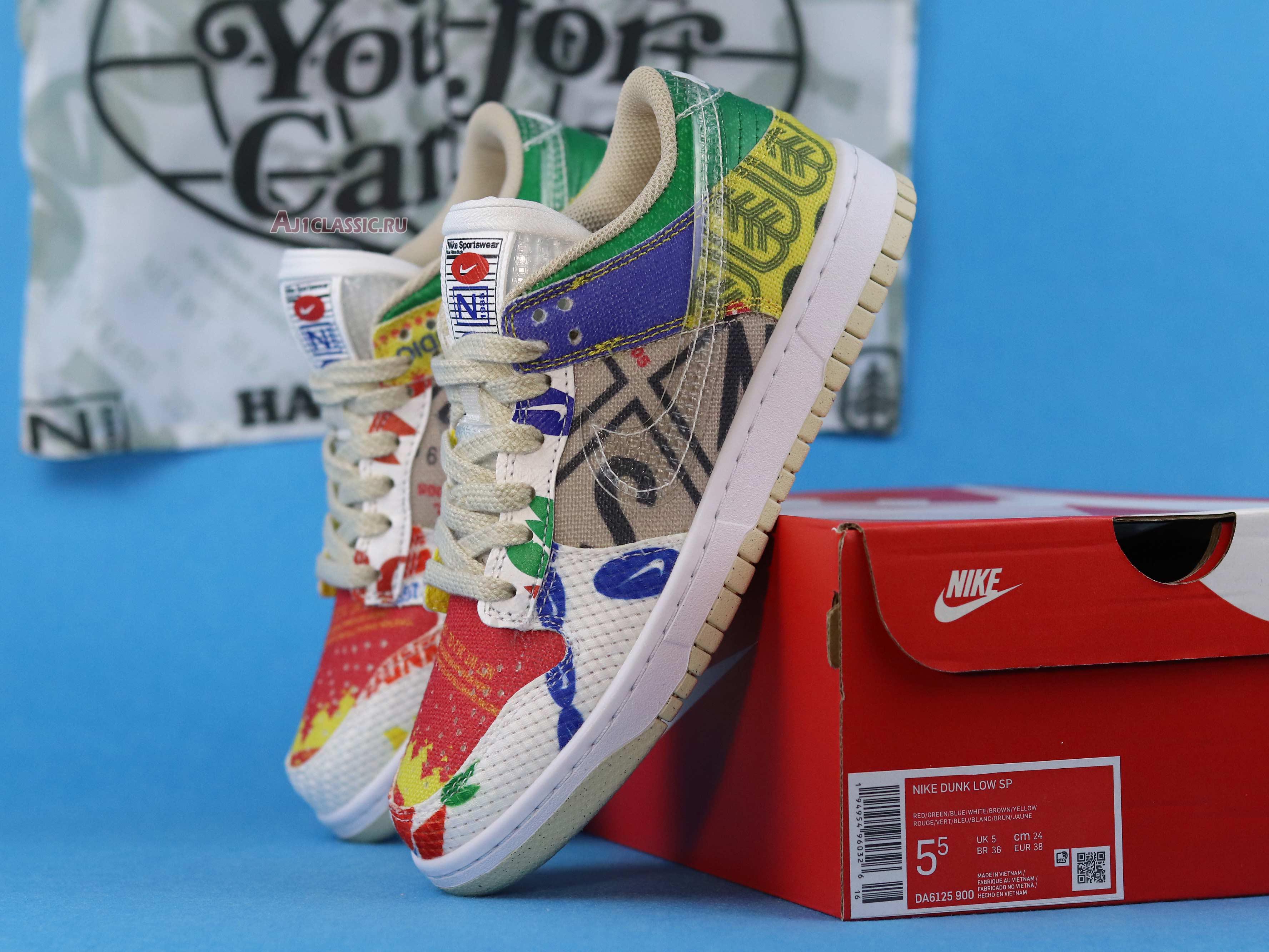 New Nike Dunk Low "City Market" DA6125-900 Shoes