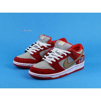 Nike SB Dunk Low Nasty Boys 304292-610 Red/White/Gold Mens Womens Shoes