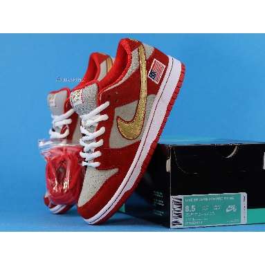 Nike SB Dunk Low Nasty Boys 304292-610 Red/White/Gold Mens Womens Shoes