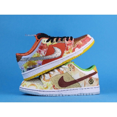 Jason Deng x Nike Dunk Low Pro SB Street Hawker CV1628-800 Copper/Light Silver/Pueblo Brown/Metallic Silver Sneakers