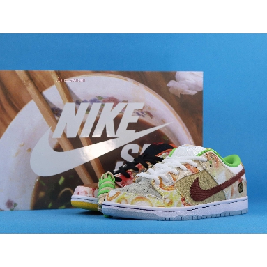 Jason Deng x Nike Dunk Low Pro SB Street Hawker CV1628-800 Copper/Light Silver/Pueblo Brown/Metallic Silver Sneakers