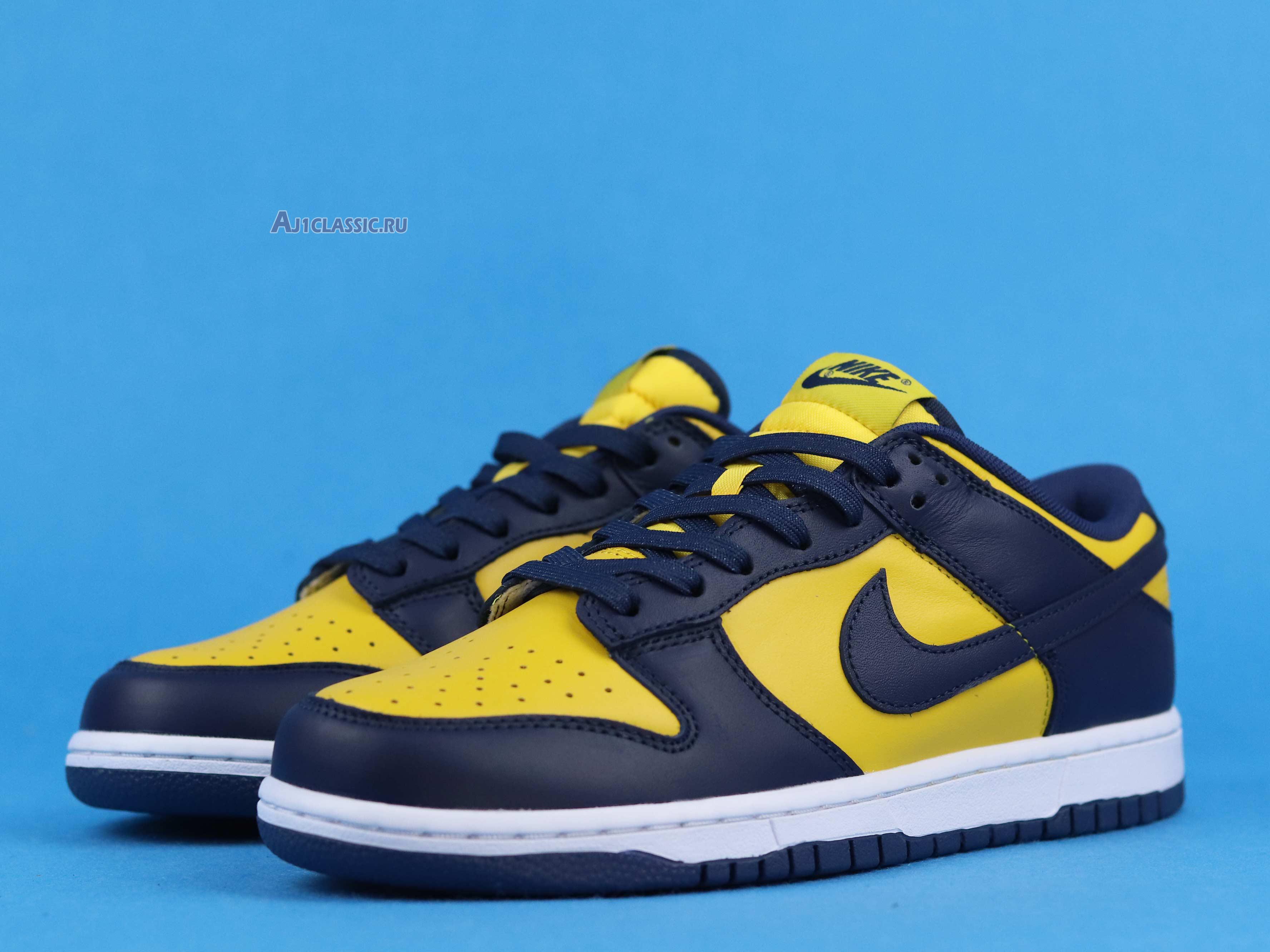 New Nike Dunk Low "Michigan" 2021 DD1391-700 Shoes