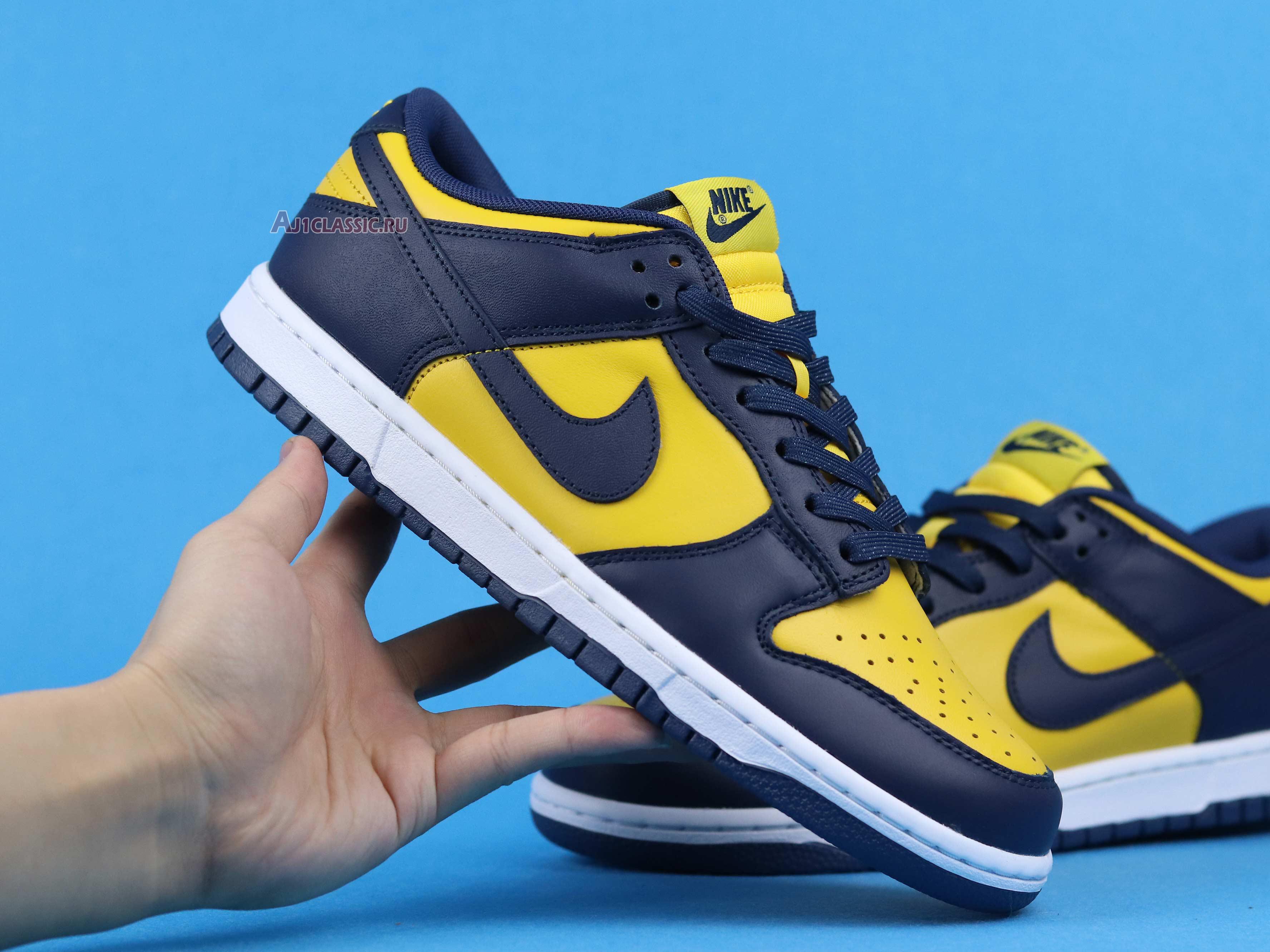 New Nike Dunk Low "Michigan" 2021 DD1391-700 Shoes