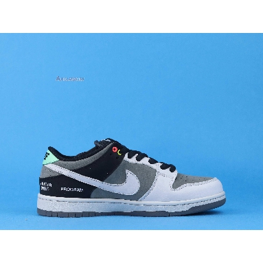 Nike Dunk Low SB Camcorder CV1659-001 Grey/White/Black/Green Mens Womens Shoes