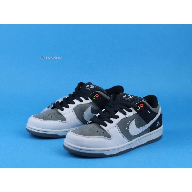 Nike Dunk Low SB Camcorder CV1659-001 Grey/White/Black/Green Mens Womens Shoes