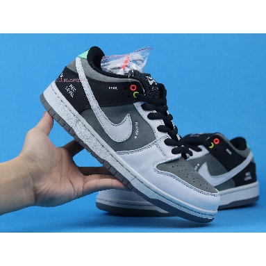 Nike Dunk Low SB Camcorder CV1659-001 Grey/White/Black/Green Mens Womens Shoes