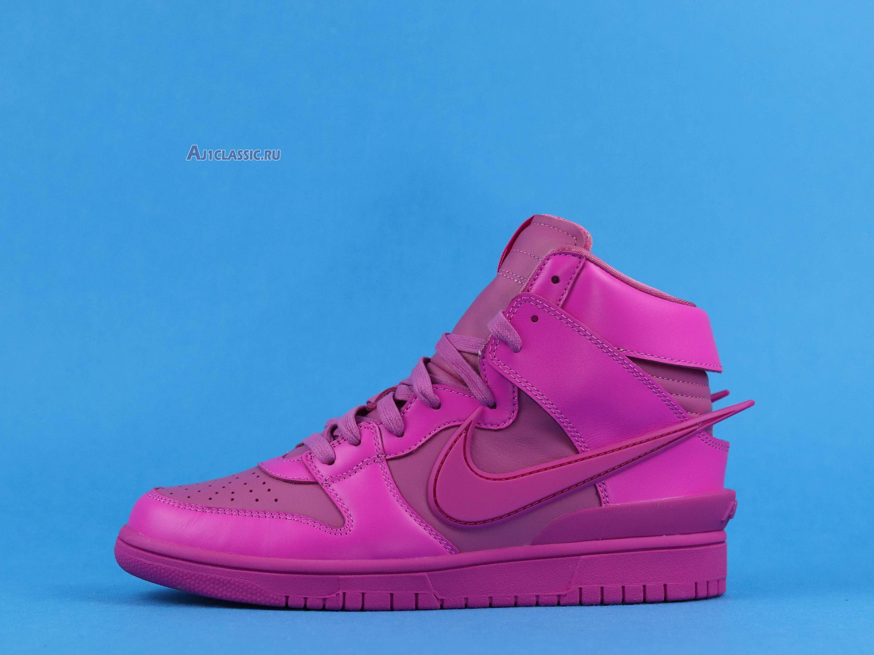 New AMBUSH x Nike Dunk High "Cosmic Fuchsia" CU7544-600 Shoes