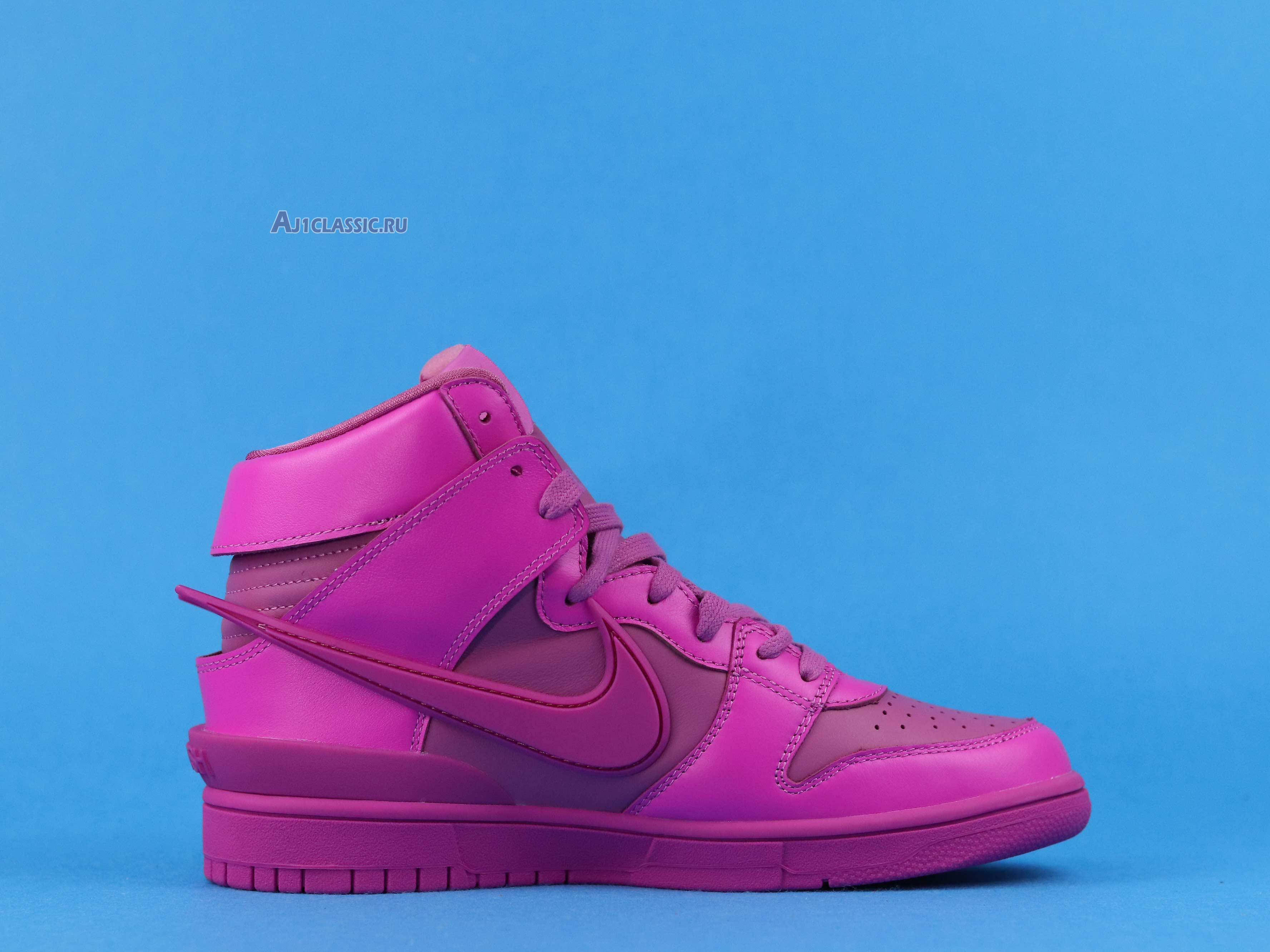 New AMBUSH x Nike Dunk High "Cosmic Fuchsia" CU7544-600 Shoes