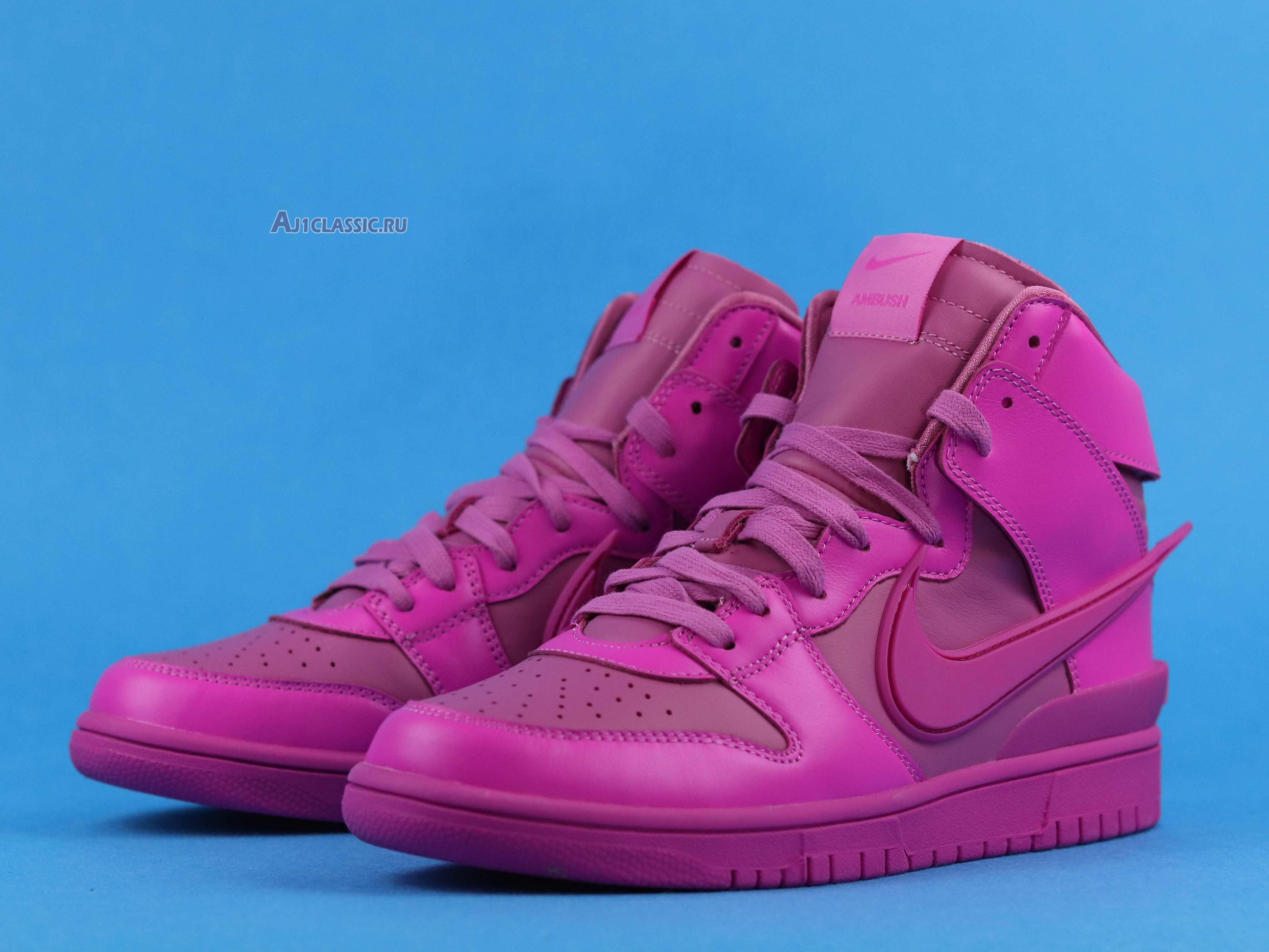 AMBUSH x Nike Dunk High "Cosmic Fuchsia" CU7544-600