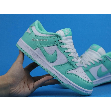 Wmns Nike Dunk Low Green Glow DD1503-105 White/Green Glow/White Mens Womens Shoes