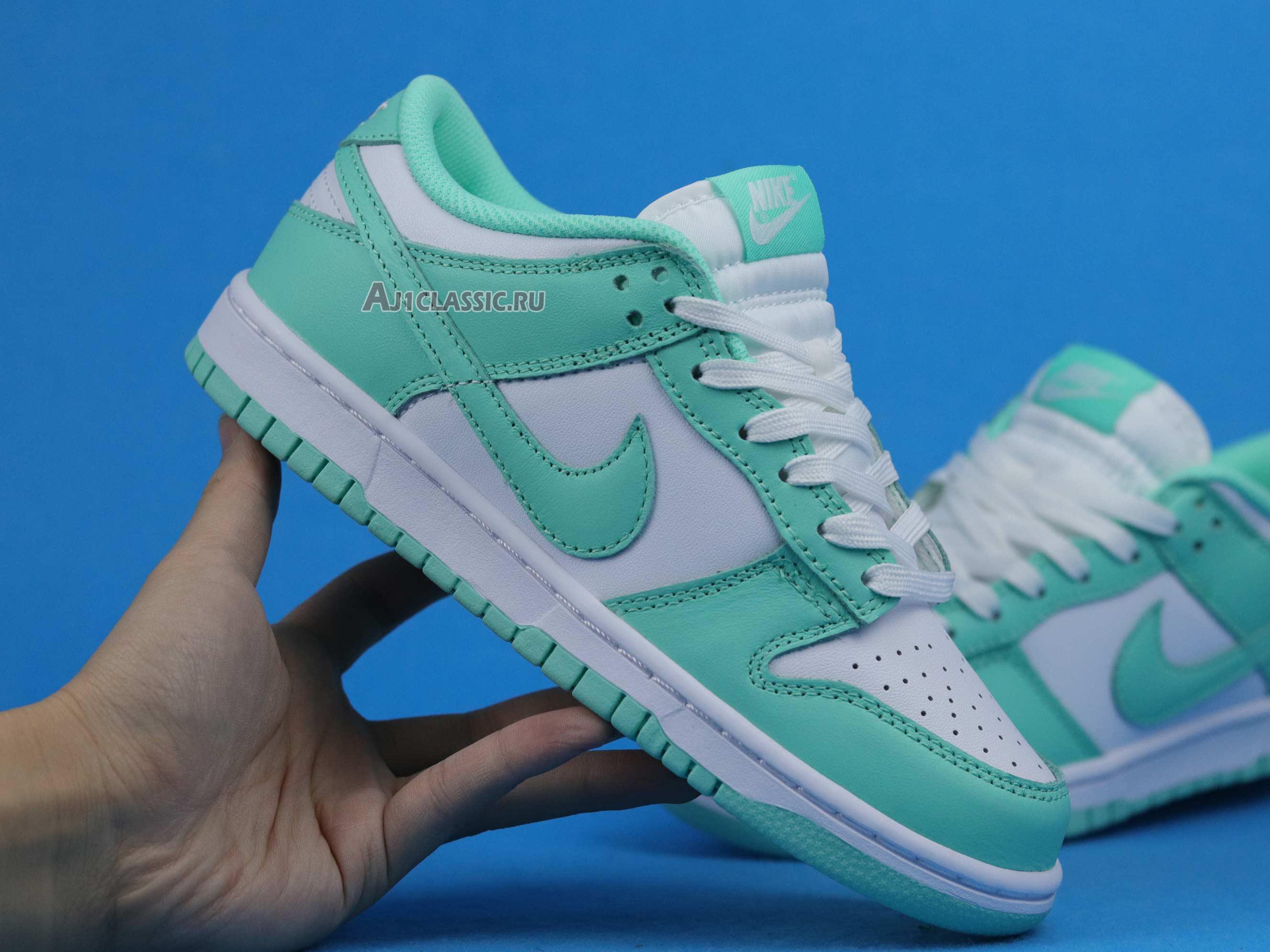 New Wmns Nike Dunk Low "Green Glow" DD1503-105 Shoes