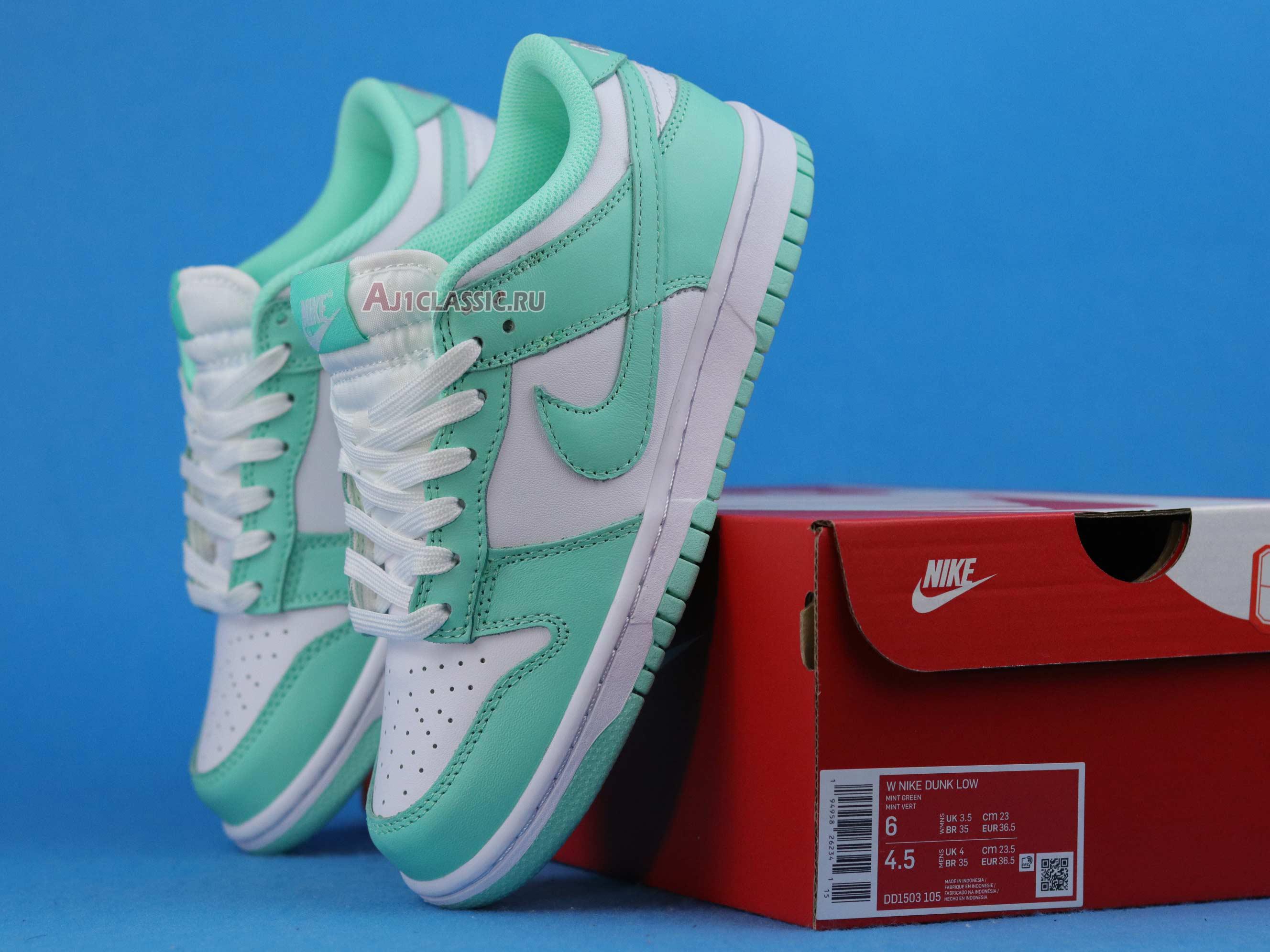 New Wmns Nike Dunk Low "Green Glow" DD1503-105 Shoes