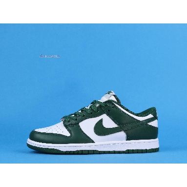 Nike Dunk Low Michigan State DD1391-101 White/Team Green/White/Total Orange Mens Womens Shoes