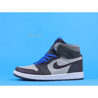 League of Legends x Air Jordan 1 Zoom Comfort World Championship 2020 DD1453-001 Iron Grey/Light Smoke Grey/Racer Blue/White Mens Womens Shoes