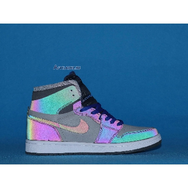 League of Legends x Air Jordan 1 Zoom Comfort World Championship 2020 DD1453-001 Iron Grey/Light Smoke Grey/Racer Blue/White Sneakers