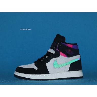 Paris Saint-Germain x Air Jordan 1 High Zoom Comfort Paris DB3610-105 White/Black/Psychic Purple/Hyper Pink Mens Womens Shoes