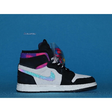 Paris Saint-Germain x Air Jordan 1 High Zoom Comfort Paris DB3610-105 White/Black/Psychic Purple/Hyper Pink Mens Womens Shoes