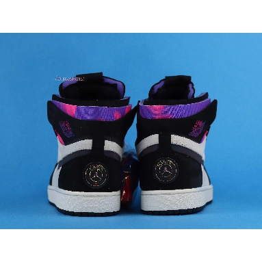 Paris Saint-Germain x Air Jordan 1 High Zoom Comfort Paris DB3610-105 White/Black/Psychic Purple/Hyper Pink Mens Womens Shoes