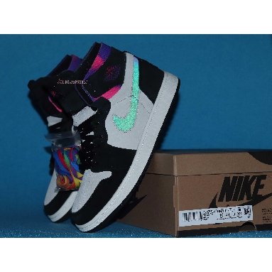 Paris Saint-Germain x Air Jordan 1 High Zoom Comfort Paris DB3610-105 White/Black/Psychic Purple/Hyper Pink Sneakers