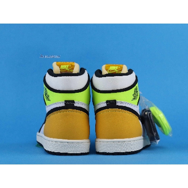 Air Jordan 1 Retro High OG Volt Gold 555088-118 White/Volt/University Gold/Black Sneakers