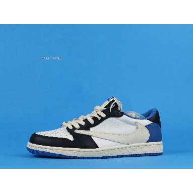 New Travis Scott x fragment x Air Jordan 1 Low OG "Military Blue" CQ3227-105 Shoes