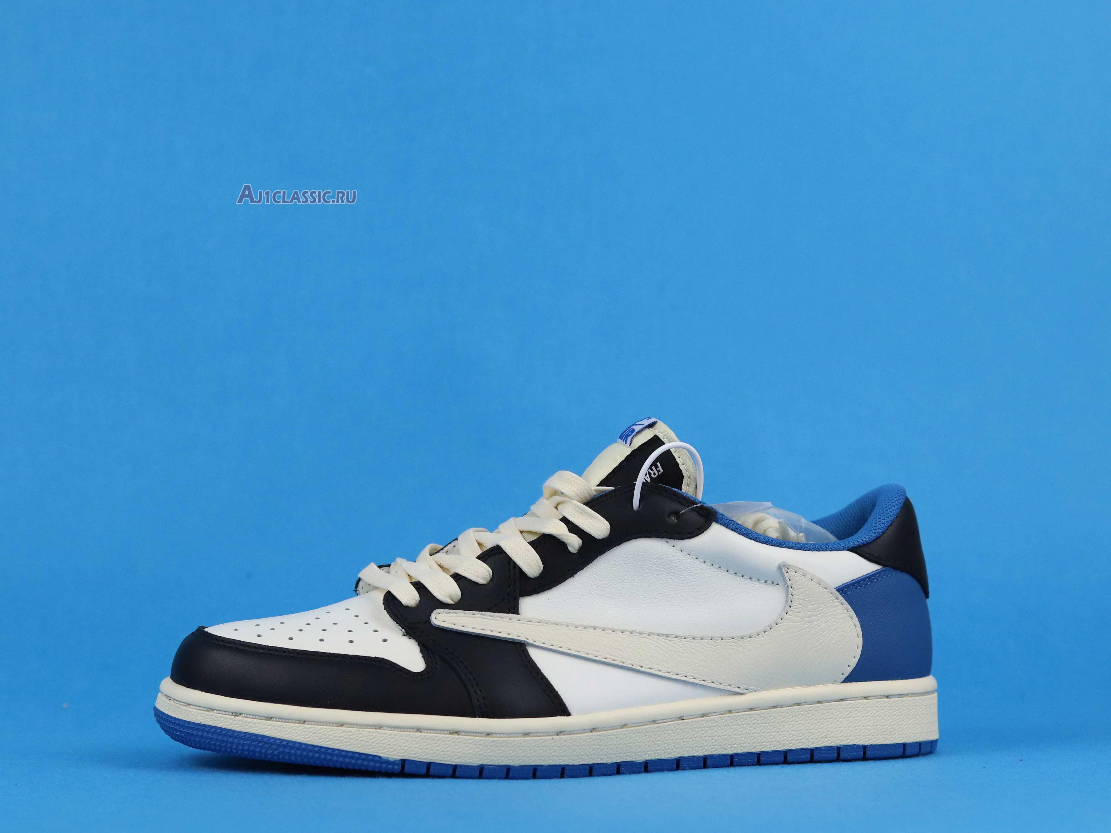 New Travis Scott x fragment x Air Jordan 1 Low OG "Military Blue" CQ3227-105 Shoes