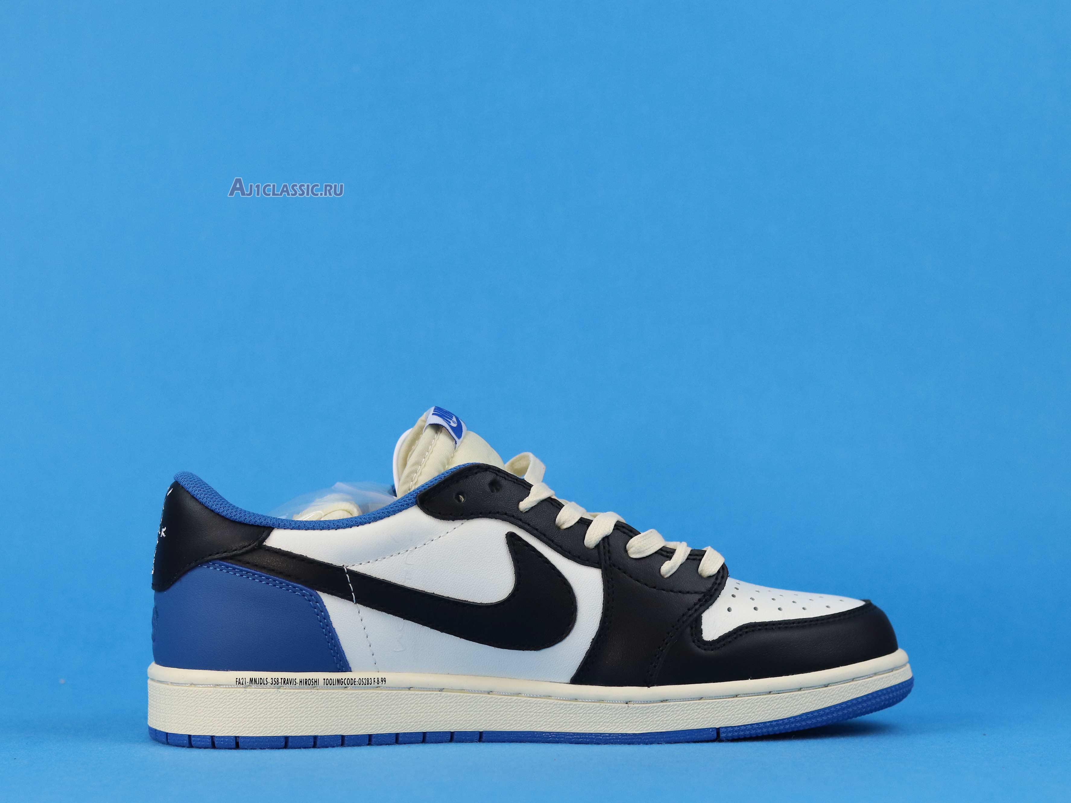 New Travis Scott x fragment x Air Jordan 1 Low OG "Military Blue" CQ3227-105 Shoes