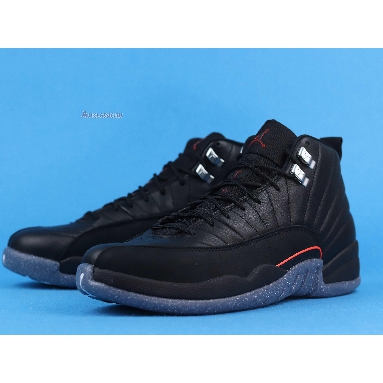 Air Jordan 12 Utility Grind DC1062-006 Black/Black/Bright Crimson/White Mens Womens Shoes