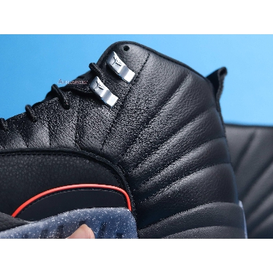 Air Jordan 12 Utility Grind DC1062-006 Black/Black/Bright Crimson/White Mens Womens Shoes