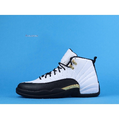 Air Jordan 12 Royalty CT8013-170 White/Black-Metallic Gold Sneakers