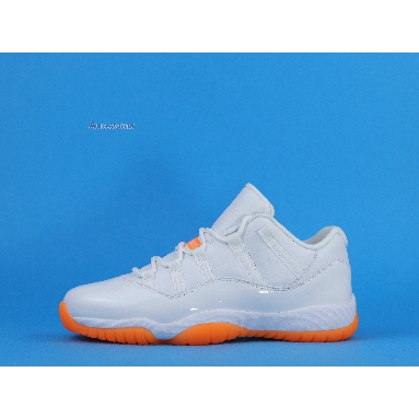 Wmns Air Jordan 11 Retro Low Bright Citrus AH7860-139 White/Bright Citrus Mens Womens Shoes