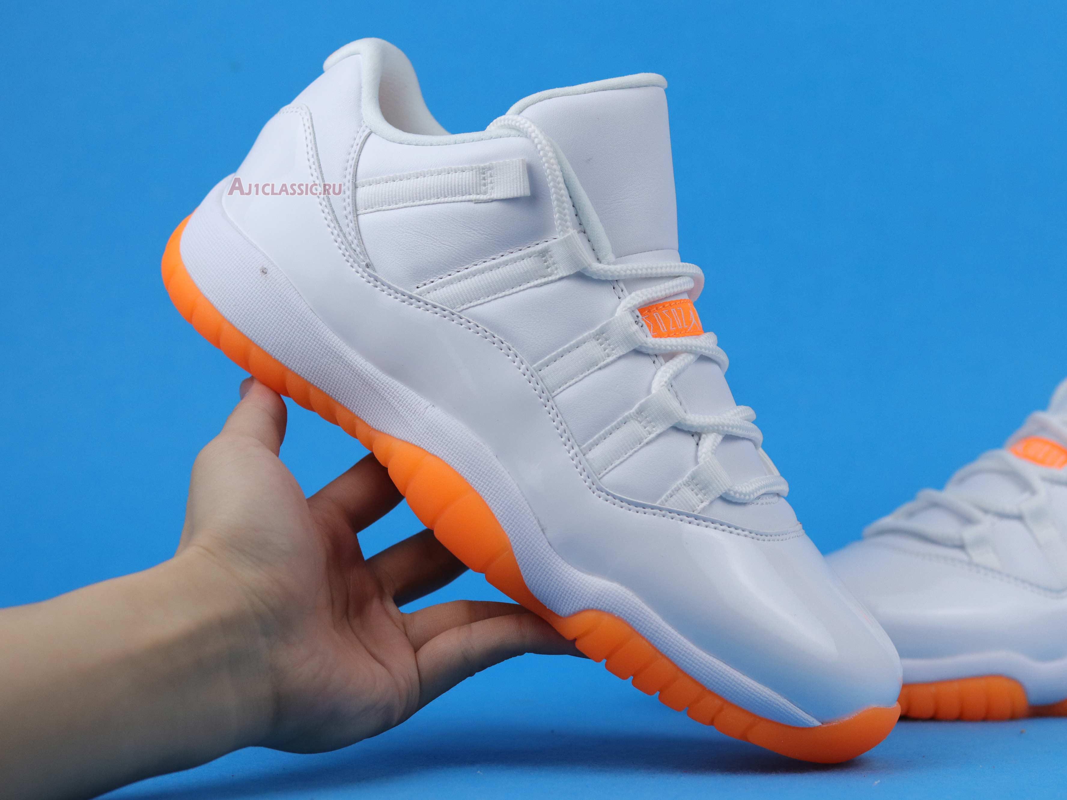 New Wmns Air Jordan 11 Retro Low "Bright Citrus" AH7860-139 Shoes