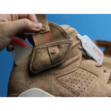 Travis Scott x Air Jordan 6 Retro British Khaki DH0690-200 British Khaki/Sail/Bright Crimson Mens Womens Shoes